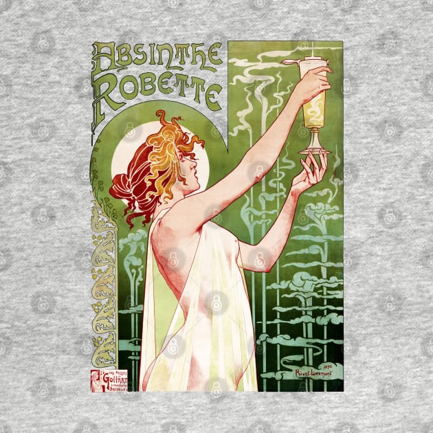 Vintage absinthe poster by UndiscoveredWonders